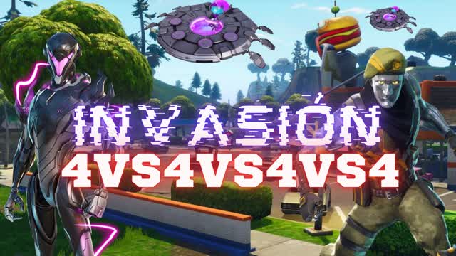 INVASIÓN- 4vs4vs4vs4