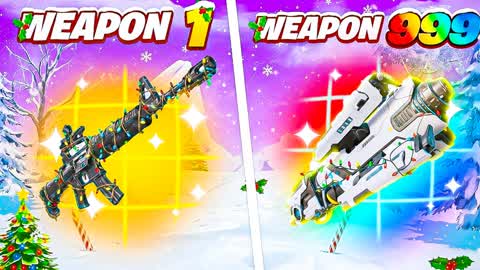 CHRISTMAS🎄THE WINTER GUN GAME🎯ONE SHOT