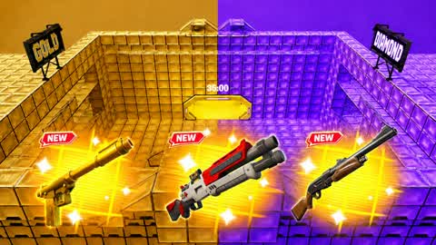 CRAZY GOLD VS DIAMOND 🟡🟣