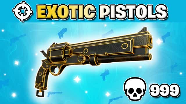 EXOTIC PISTOL 🔫  ONE SHOT 🎯