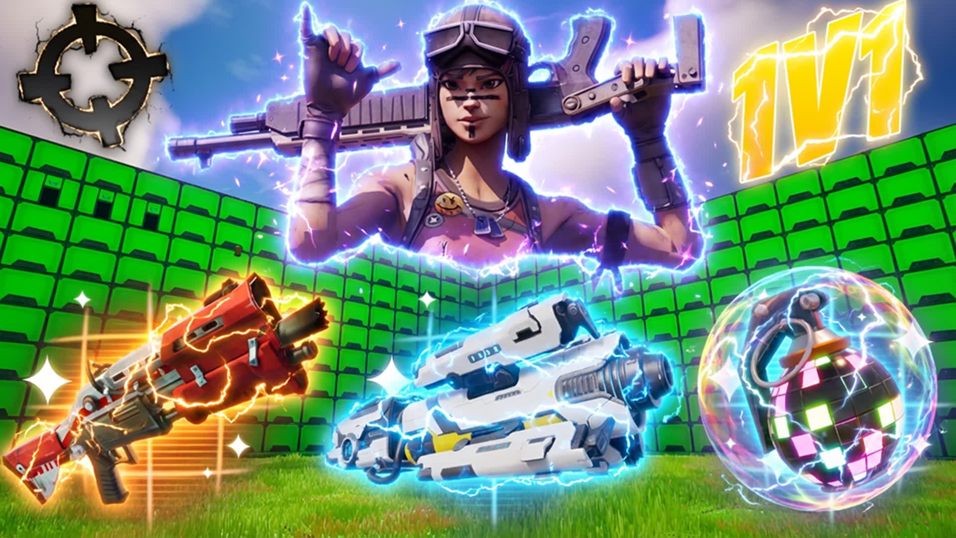 UNC CRAZY 1V1 FFA - ALL GUNS & DRIVE