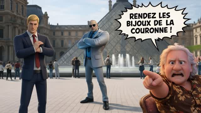 Rendez les bijoux de la couronne!