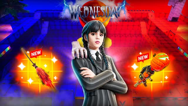 🔴🔵 RED VS BLUE 🎃HALLOWEEN WEDNESDAY