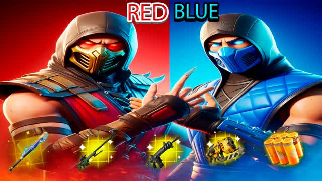 RED VS BLUE 🔴 🔵