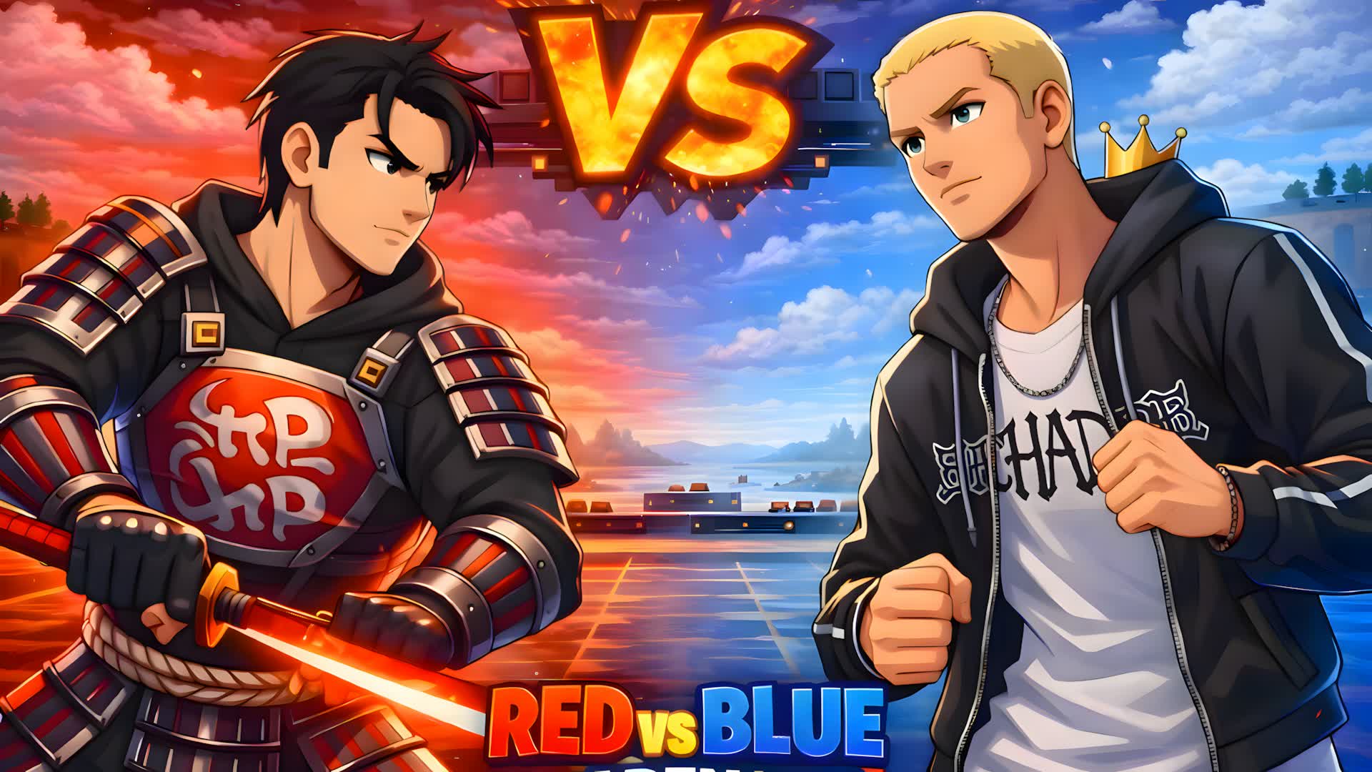 RED VS BLUE | محبه