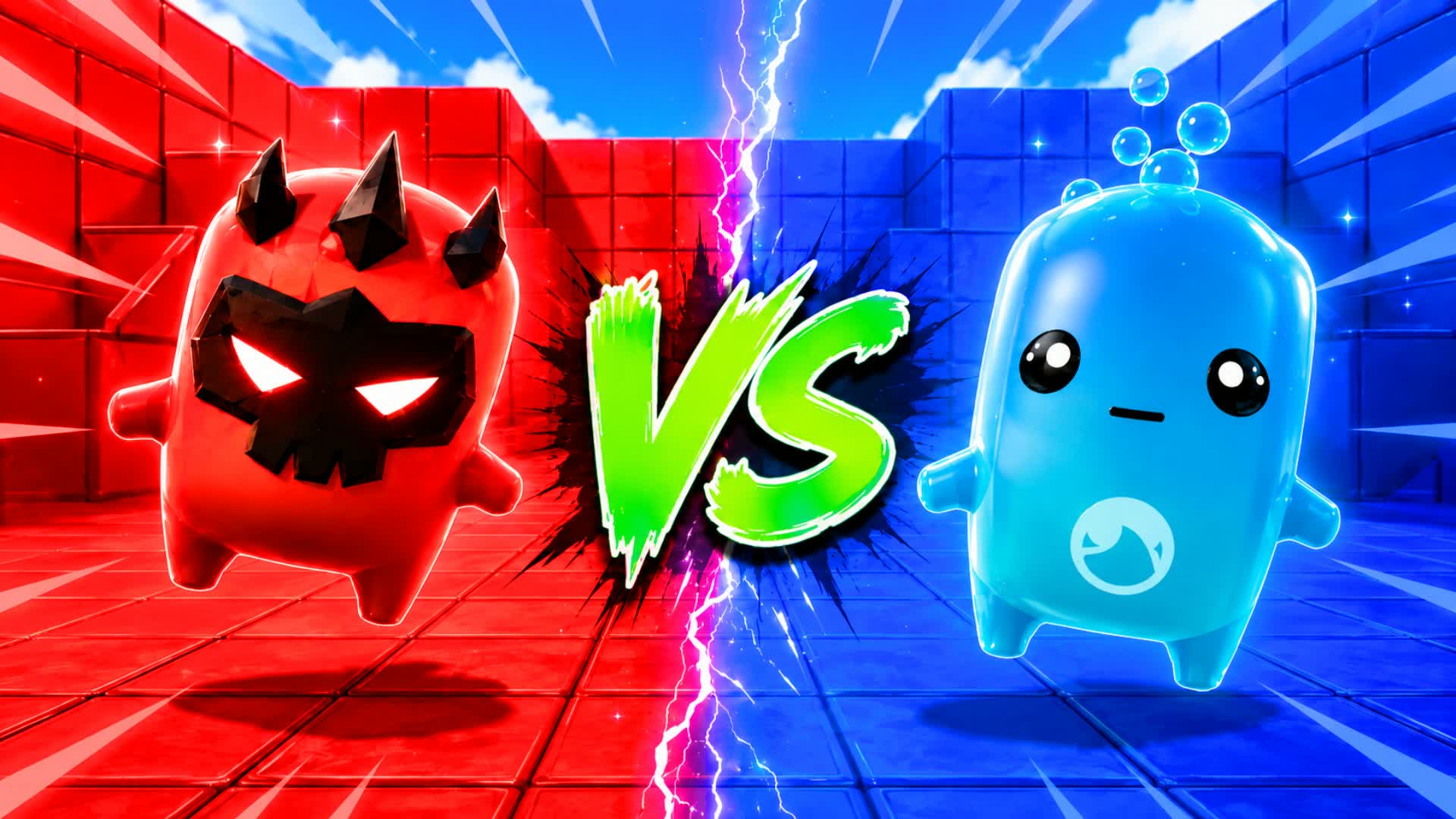 RED VS BLUE AURA🔵🔴RIVALS