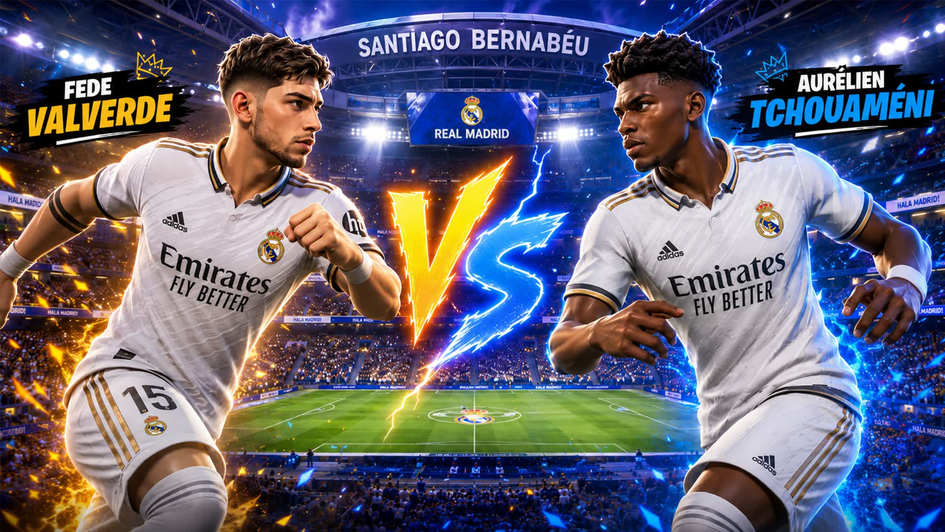 VALVERDE vs TCHOUAMENI - REAL MADRID
