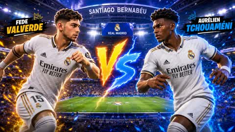 VALVERDE vs TCHOUAMENI - REAL MADRID