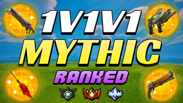 1V1V1 RANKED PVP MYTHIC ZONE FFA HERO