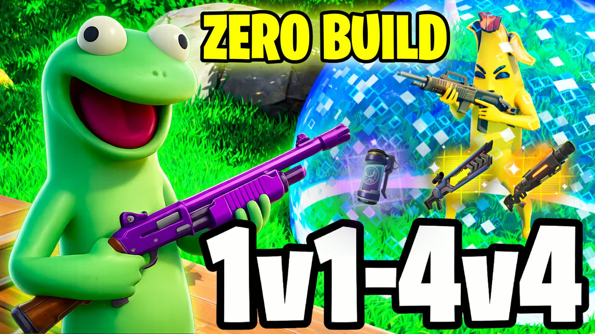 1V1～4V4 ゼロビルド リアルスティック