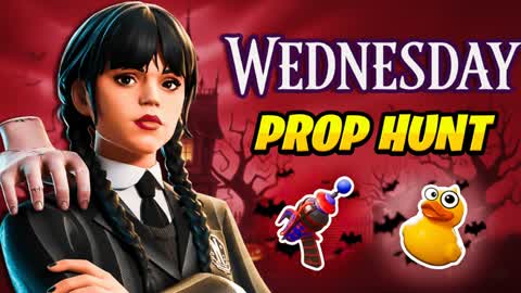 🕸️ Wednesday’s Manor – Prop Hunt 🕯️