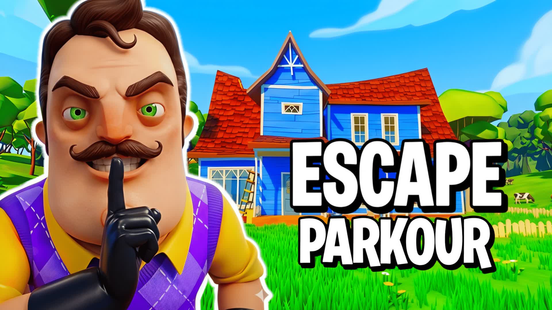 ESCAPE NEIGHBOR PARKOUR ADVENTURE