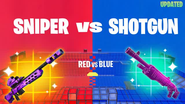 Red vs Blue – Sniper vs Shotgun
