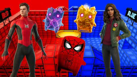CRAZY RED VS BLUE 🔴🔵 SPIDEY SPRITE