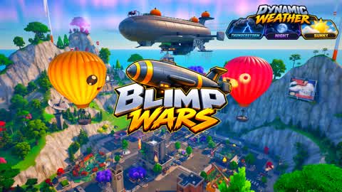 Blimp Wars In Tilted Towers