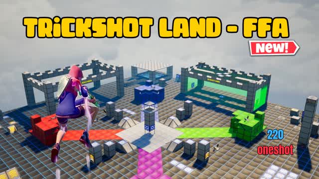 TRICKSHOT LAND 🎯 - FFA