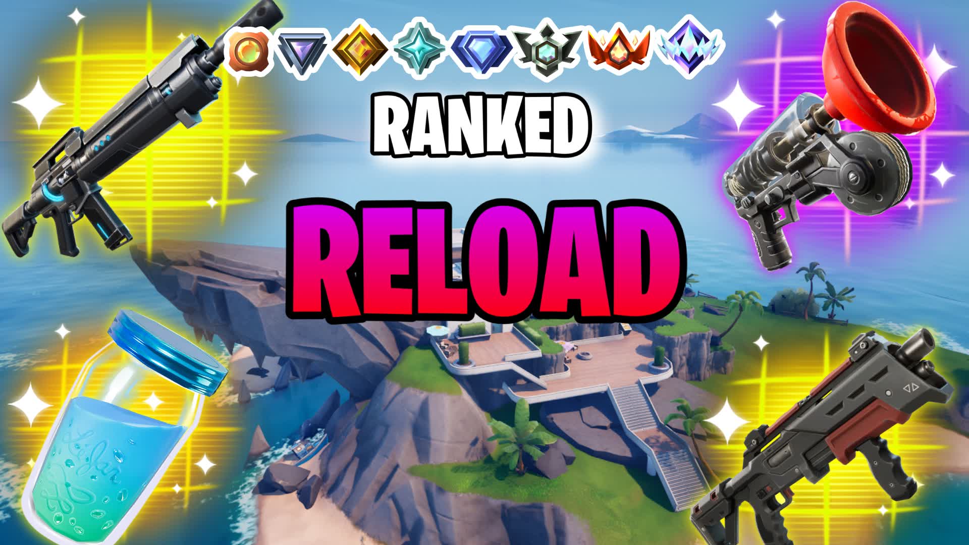 CHAP 2 SHARK 1V1V1 PVP RELOAD RANKED 5