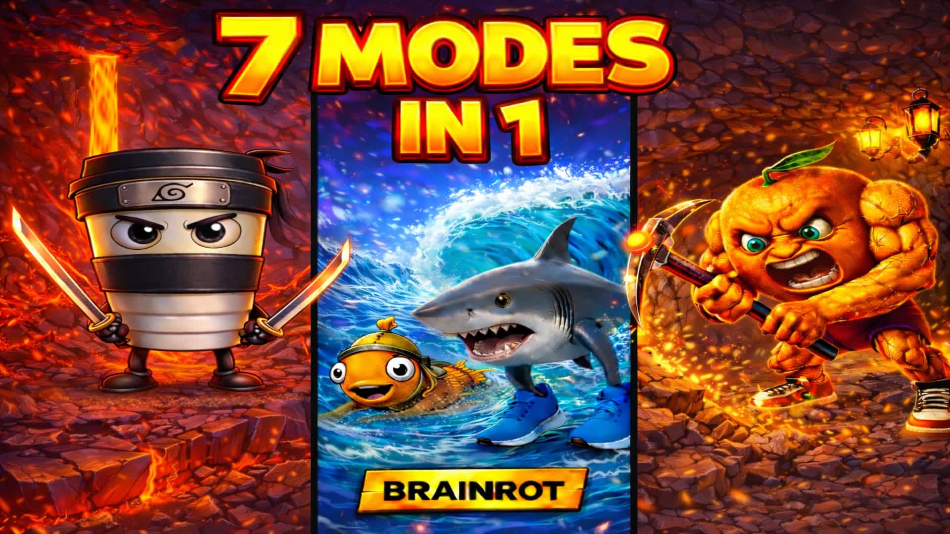 Brainrot オールインワン 7 モード イン 1🔥🔥