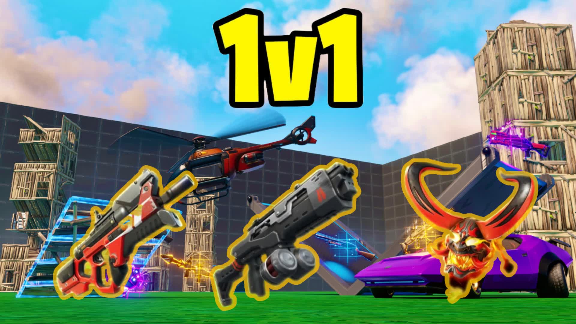1v1 WITH EVERY GUN 7255-6886-5336 by exr1y - Fortnite Creative Map Code ...