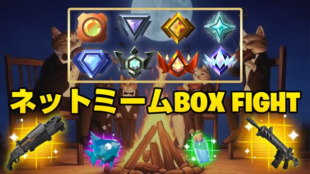 日本のネットミームボックスファイト