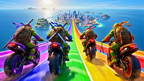🌄DRIVE CITY TMNT