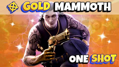 GOLD MAMMOTH ONLY 🎯 ONE SHOT ⭐️ HERO
