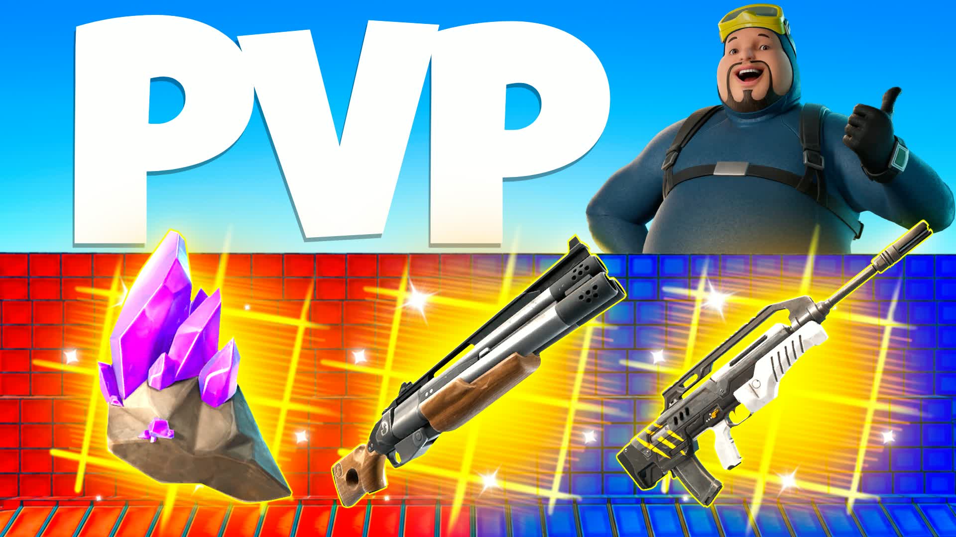 RED VS BLUE  🔴🔵NEW PVP
