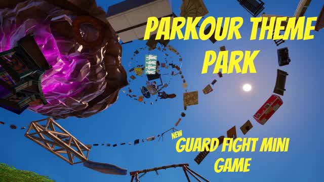 Easy Parkour Theme Park - mini game