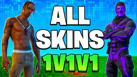 لاخ 1V1V1 ALL SKINS — Fortnite Creative Insel
