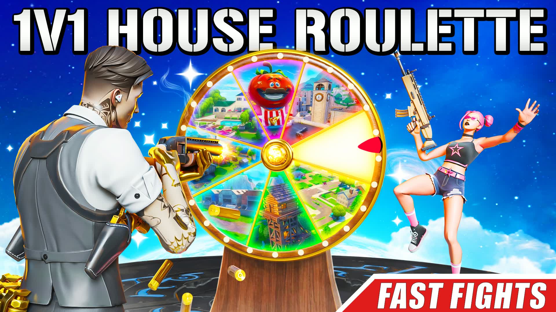 1V1 HOUSE ROULETTE