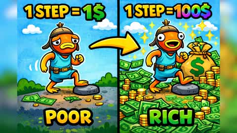 1 Step = $1