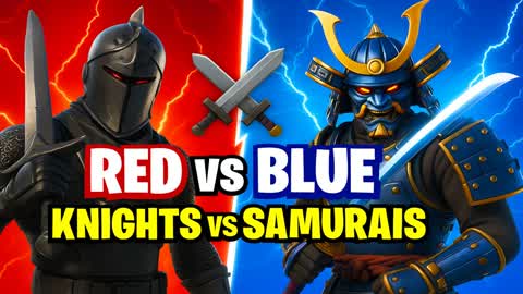 RED vs BLUE ⚔️ KNIGHTS vs SAMURAIS