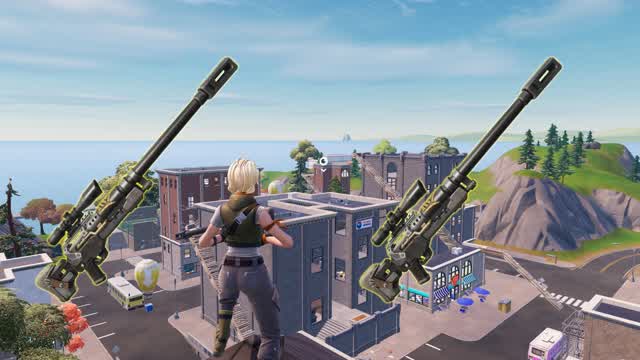 Tilted Towers One shot only snipers FFA