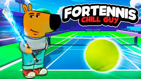 FORTNITE TENNIS CHILL GUY 🎾 5V5