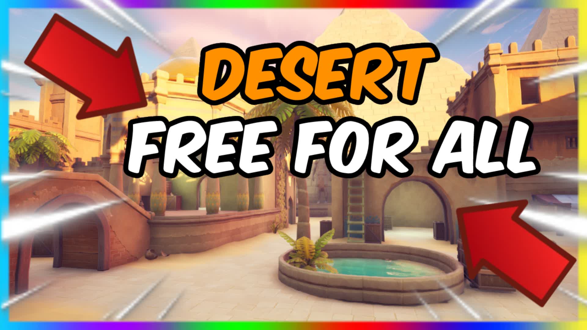 Dessert Free For All 518897027360 by Slyferr. Fortnite Creative Map