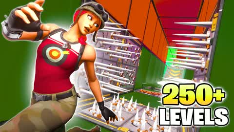 PARKOUR DEATH RUN 250+ FUN LEVEL !