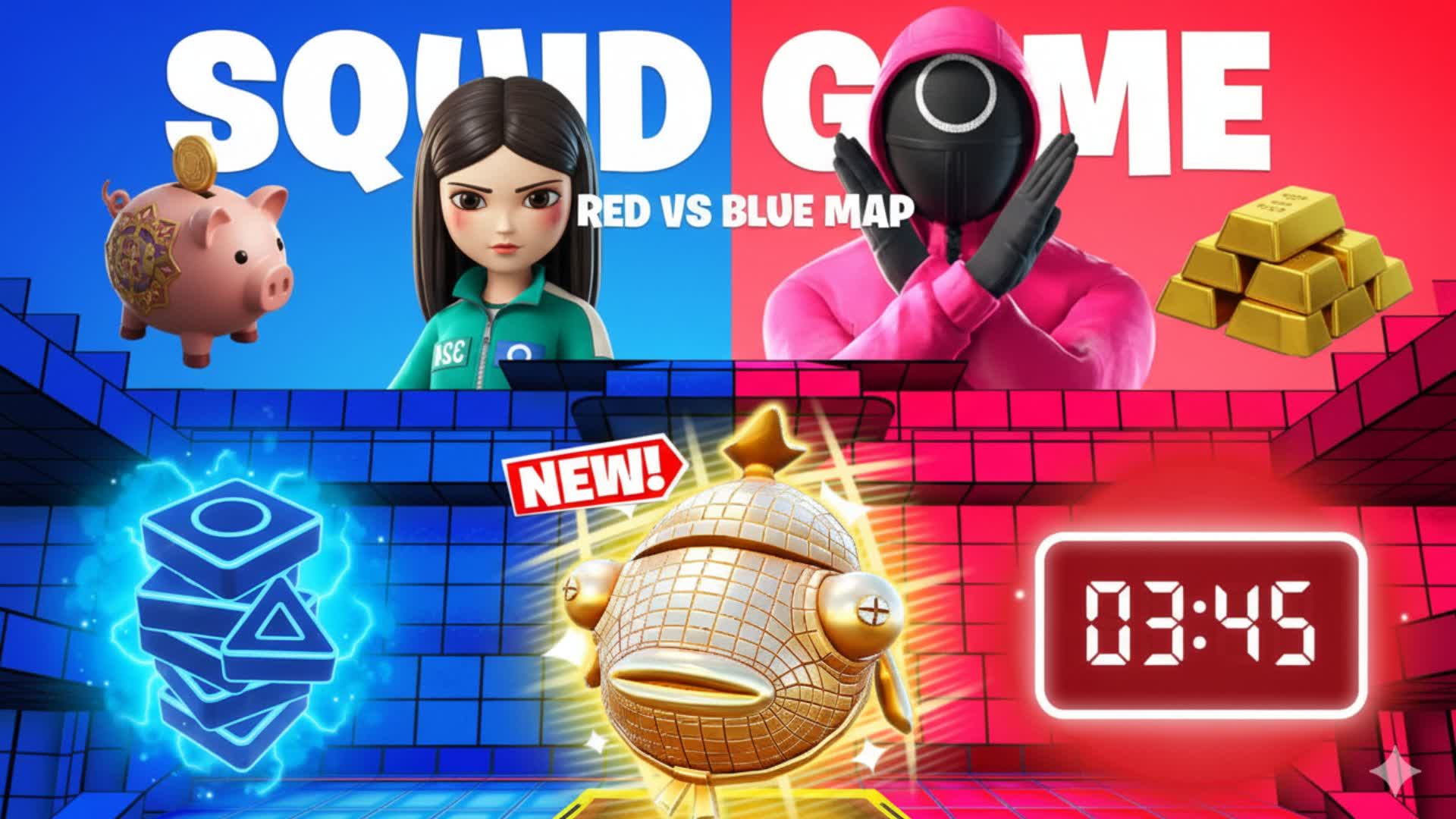 ALL WEAPONS RED VS BLUE SQUID