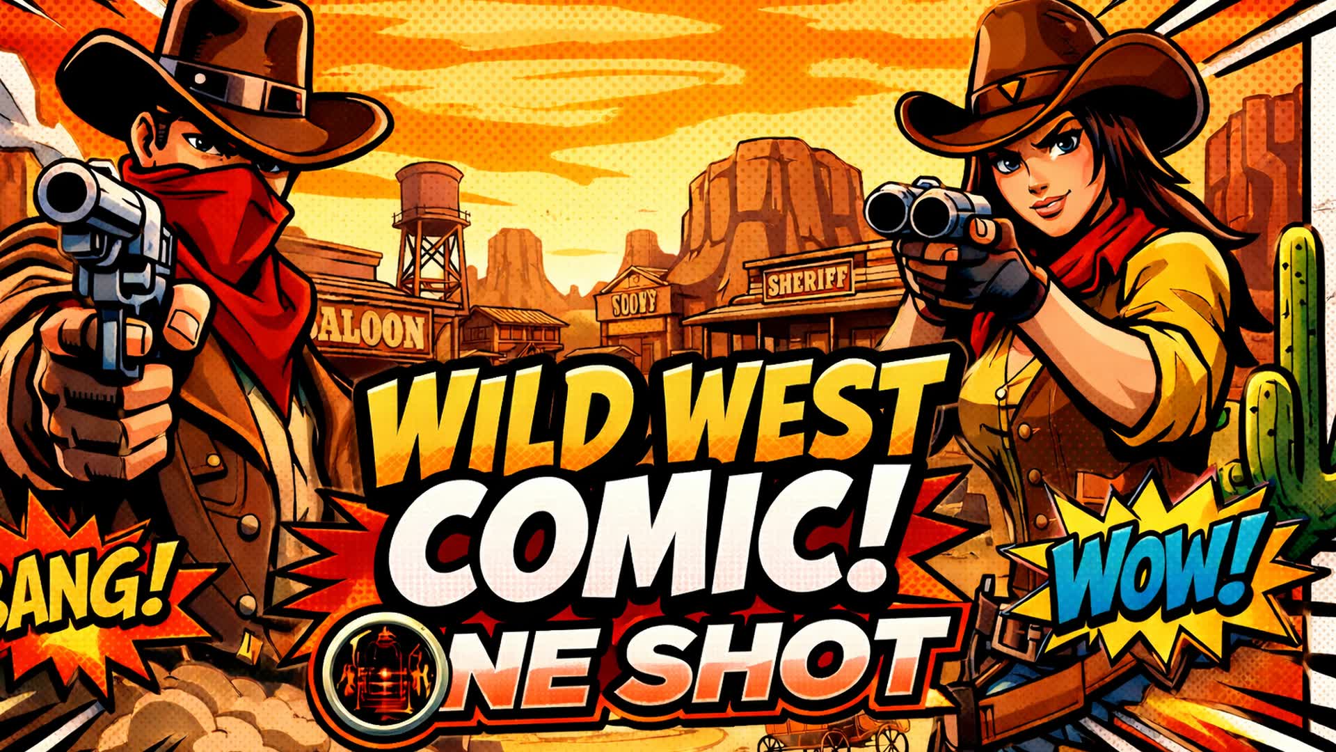 WILD WEST COMIC | ONE SHOT | GUNGAME PVP