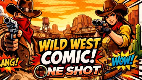 WILD WEST COMIC | ONE SHOT | GUNGAME PVP