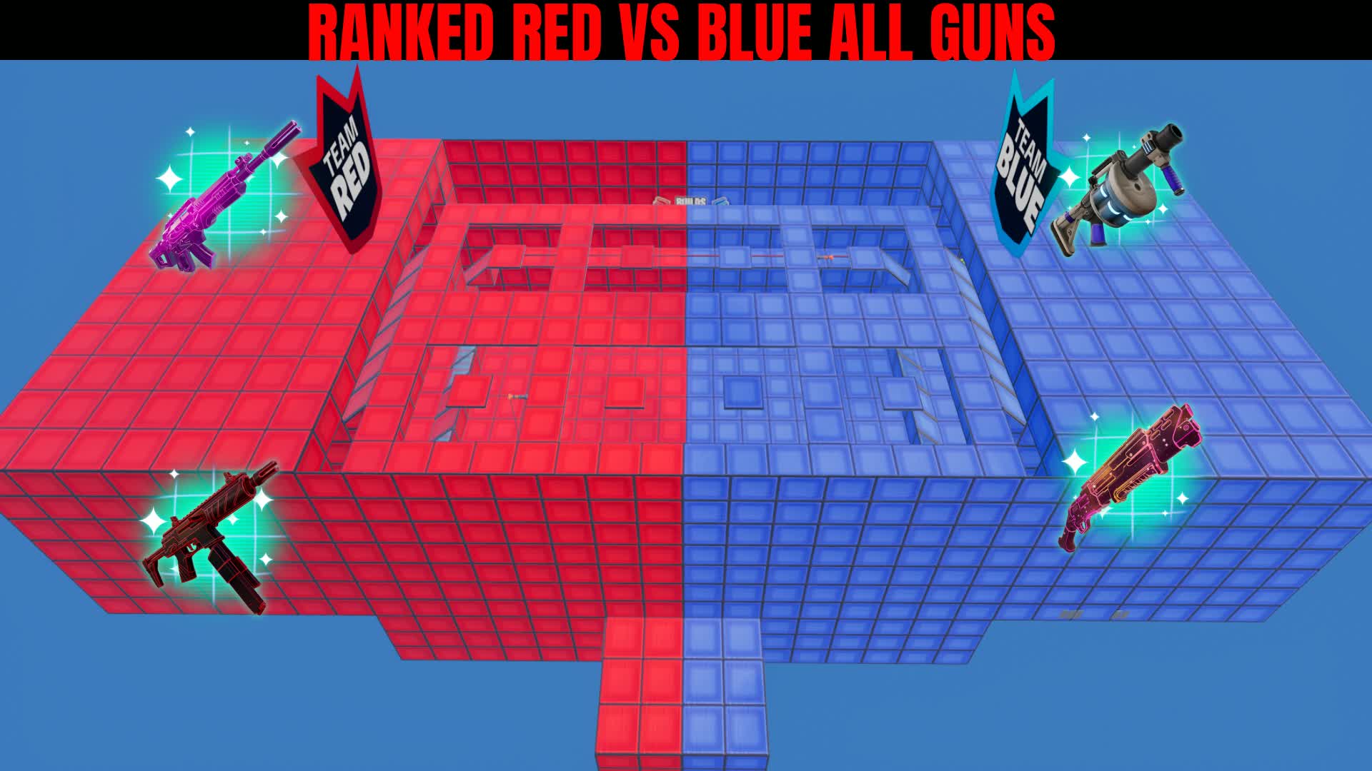 RANKED RED VS BLUE ALL GUNS