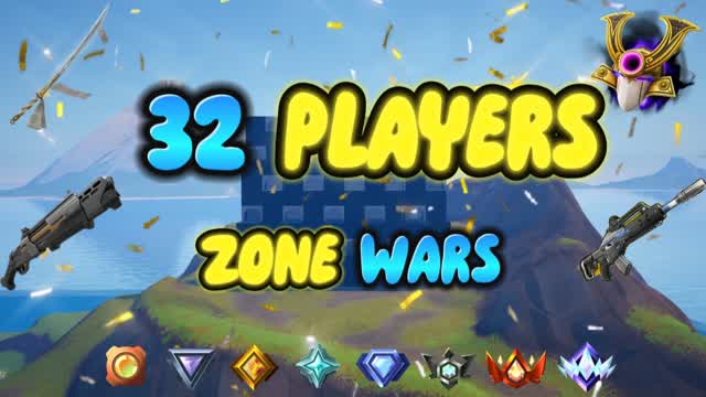 32 PLAYER ZONE WARS