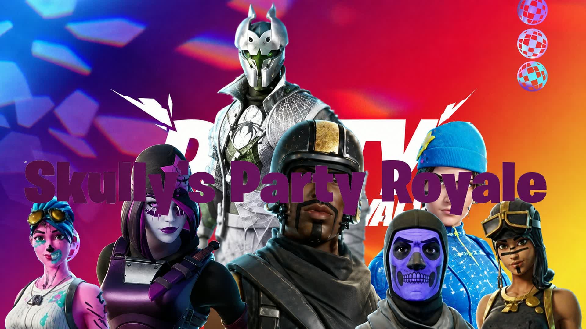 🪩 SKULLY'S PARTY ROYALE HAVE MORE FUN!