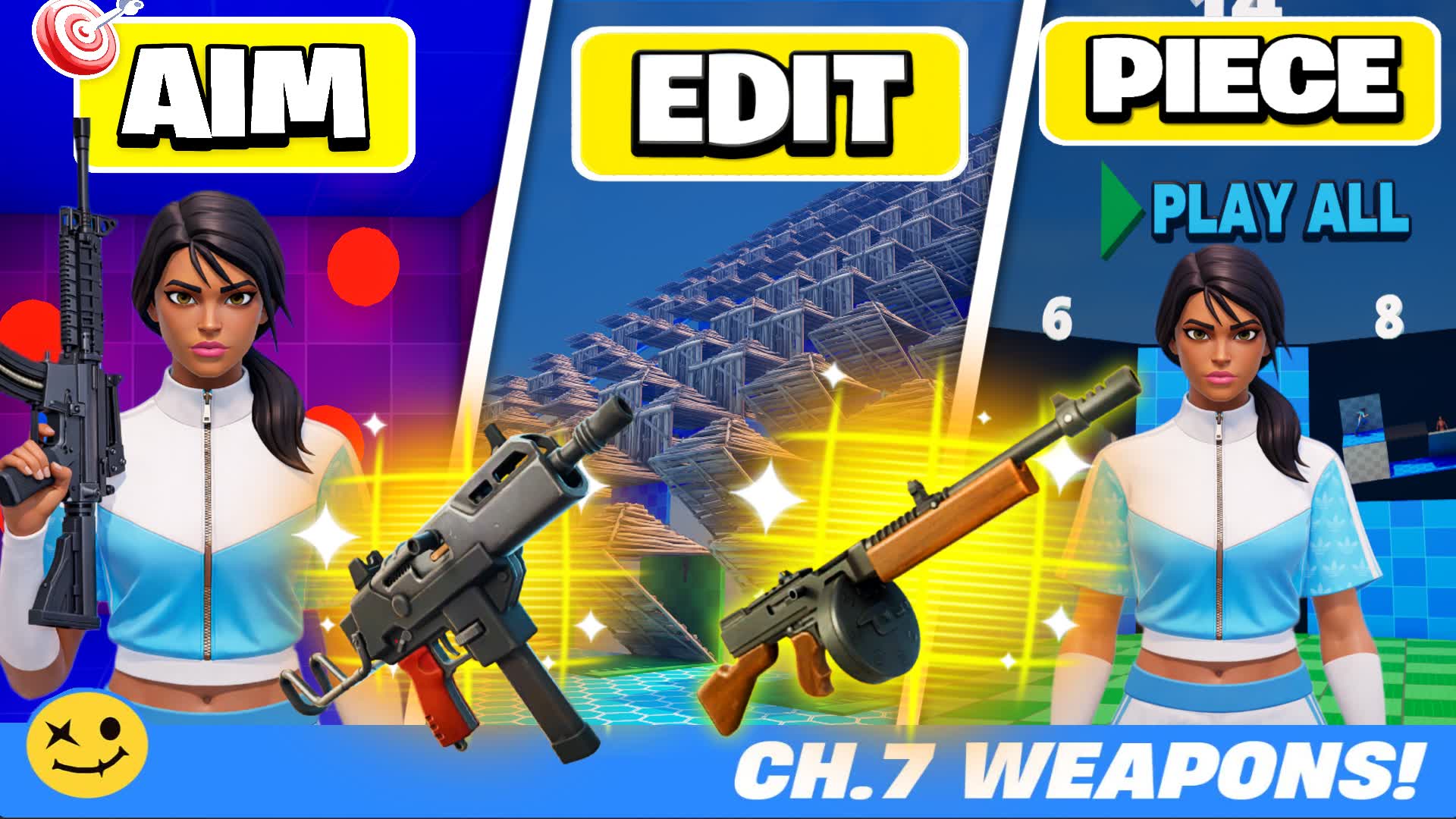 TRAINING 🎯Aim-📝Edit🧩Piece🛠️Build