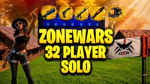 32 Player Cup Zone Wars - Forest