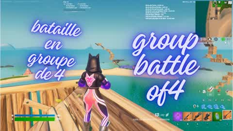 bataille en groupe de 4 group battle of4