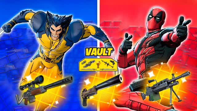 🔴DEADPOOL VS 🔵WOLVERINE