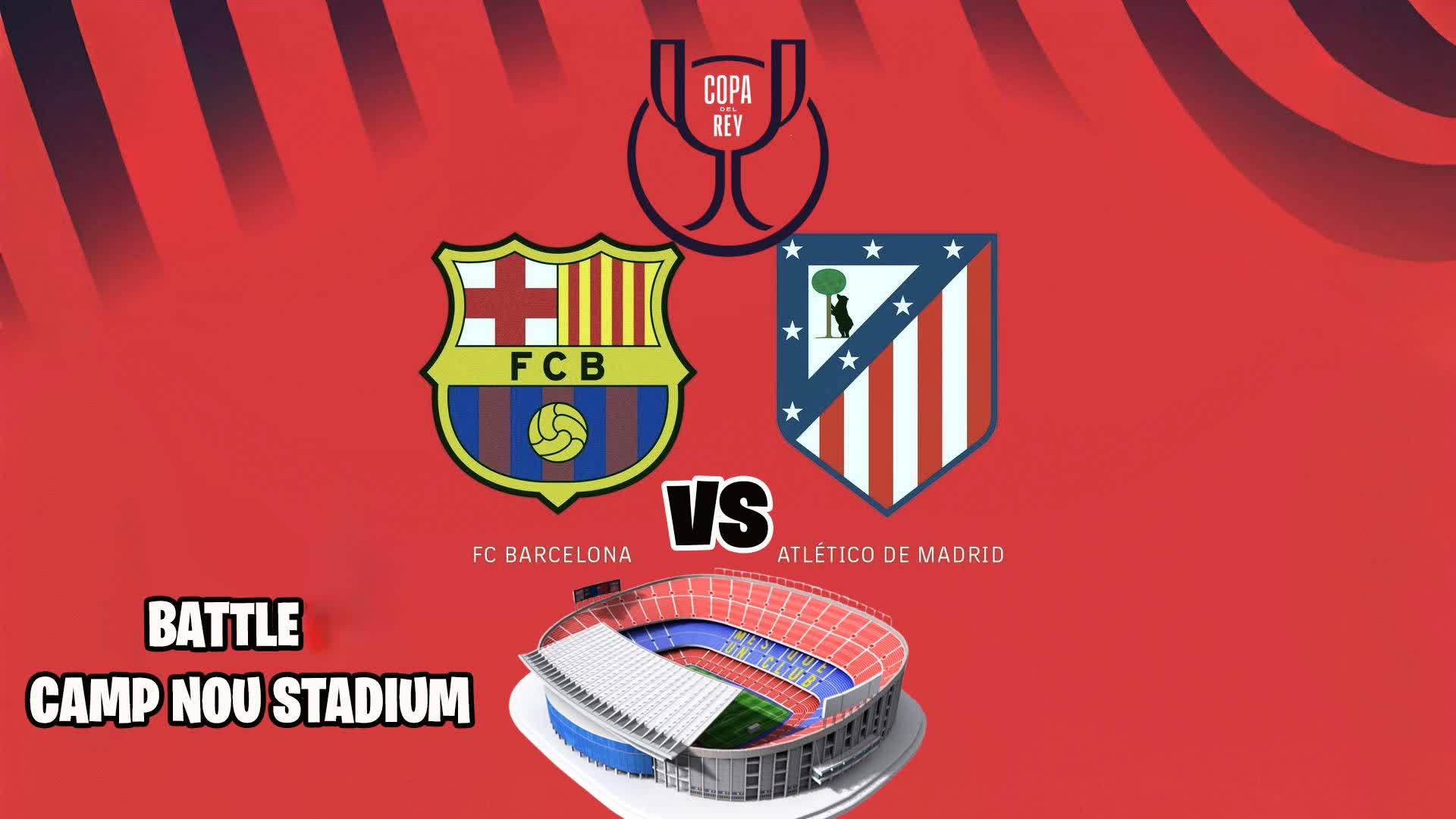 BARÇA vs ATLETICO DE MADRID at CAMP NOU