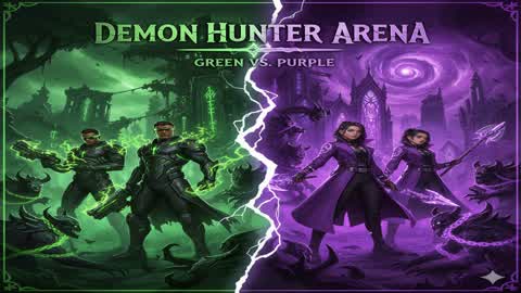 Nezu Co. Green Vs Purple
