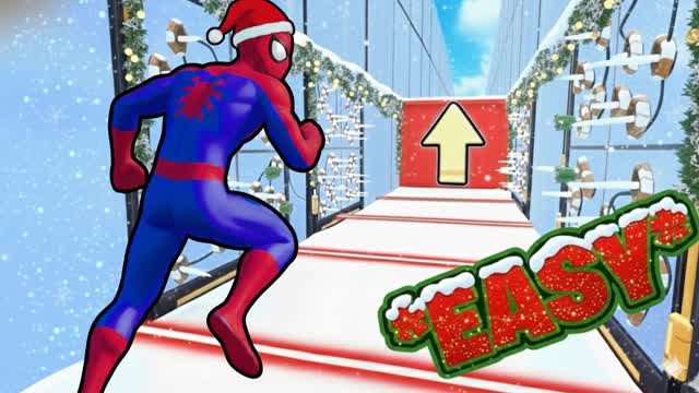 ❄️CRAZY WINTER PARKOUR +300 LVL