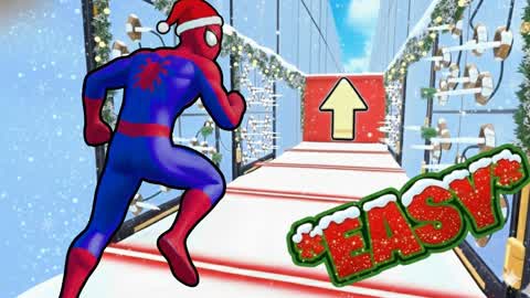 ❄️CRAZY WINTER PARKOUR +300 LVL